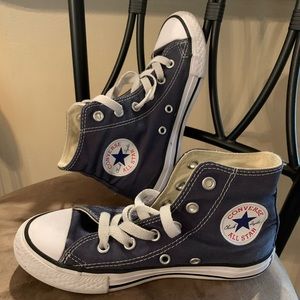 Boys Converse All Star Navy Blue